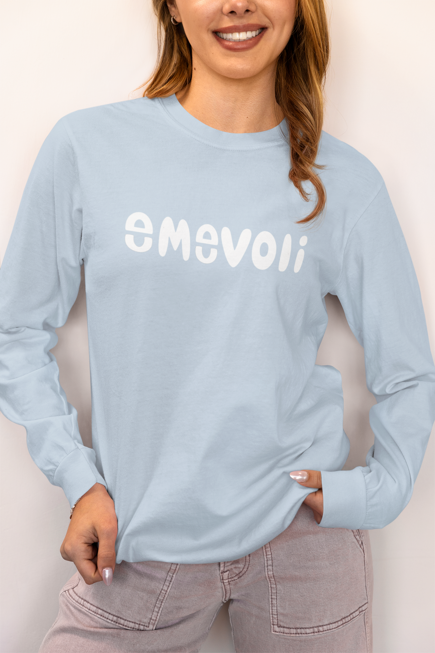 emevoli | Unisex | Garment-dyed Long Sleeve T-Shirt