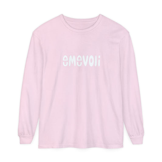 emevoli | Unisex | Garment-dyed Long Sleeve T-Shirt