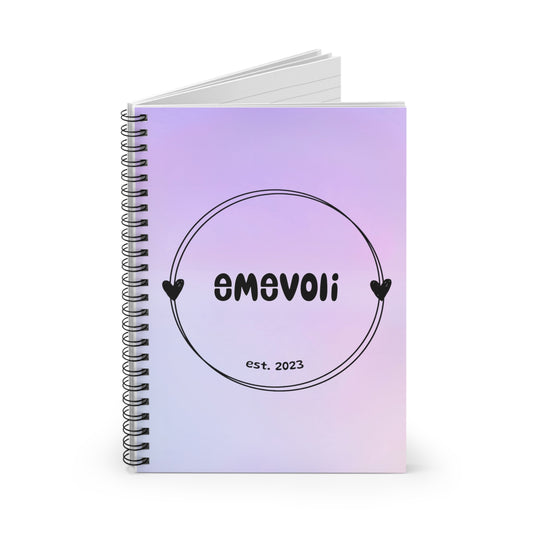 emevoli | Spiral Notebook