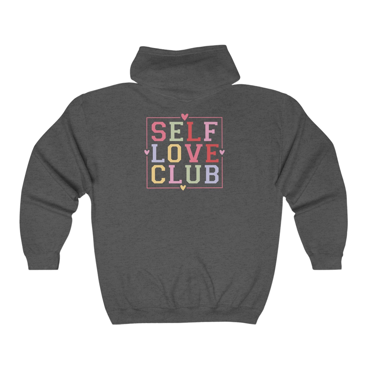 emevoli | Self Love Club | Unisex | Full Zip Hoodie