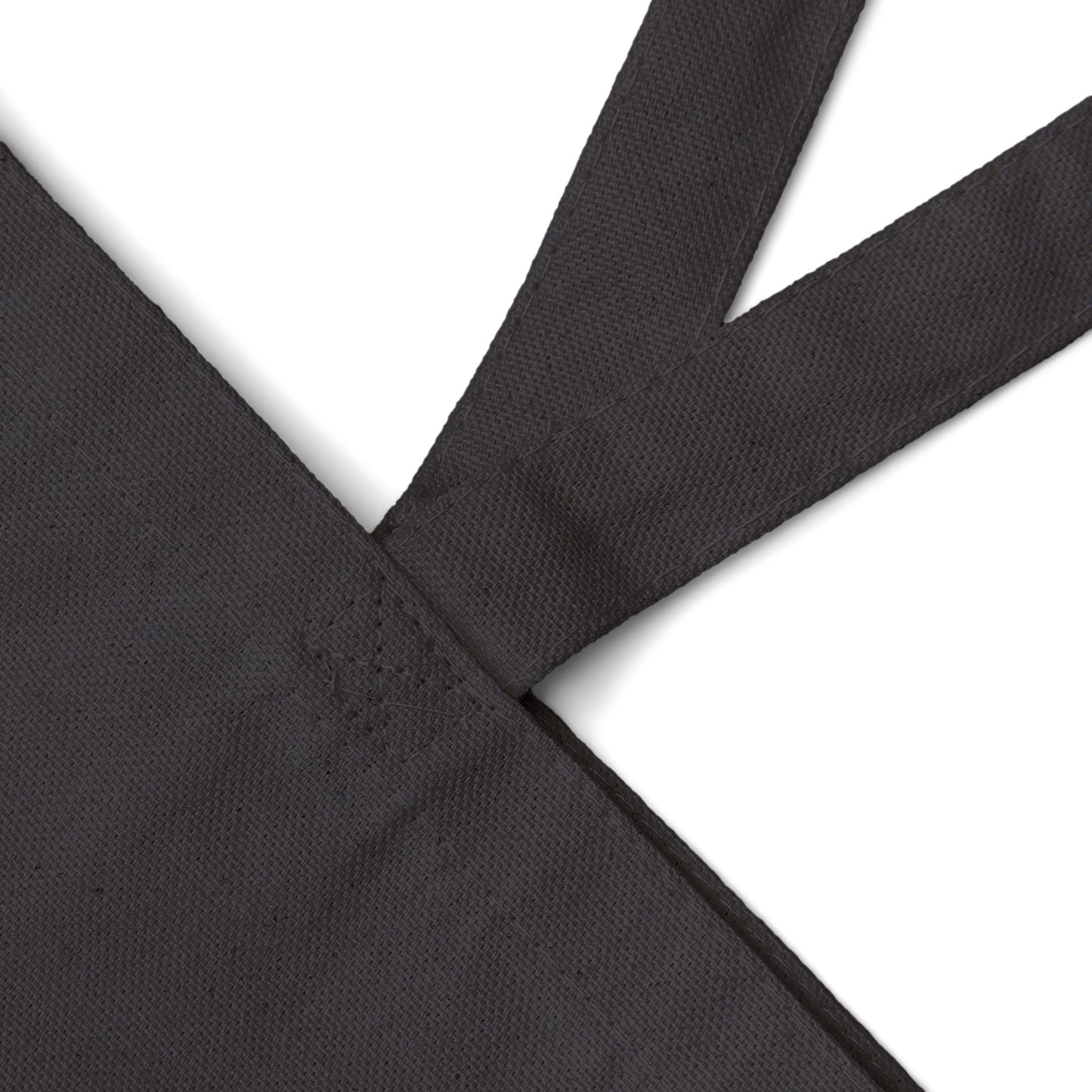Black Cotton Canvas Tote Bag | Self Love Club