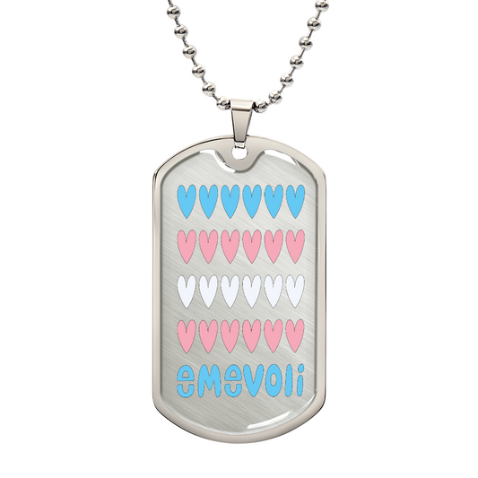 Dog Tag Trans Colors with emevoli