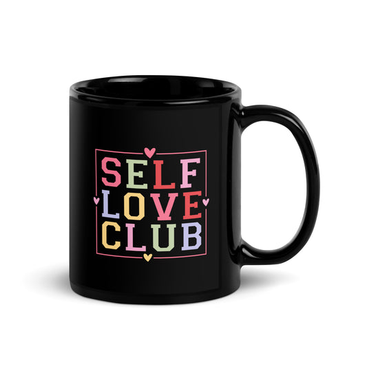 emevoli | Black Mug | Self Love Club