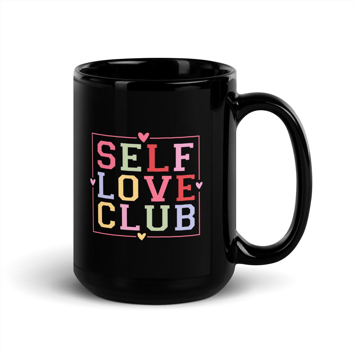 emevoli | Black Mug | Self Love Club