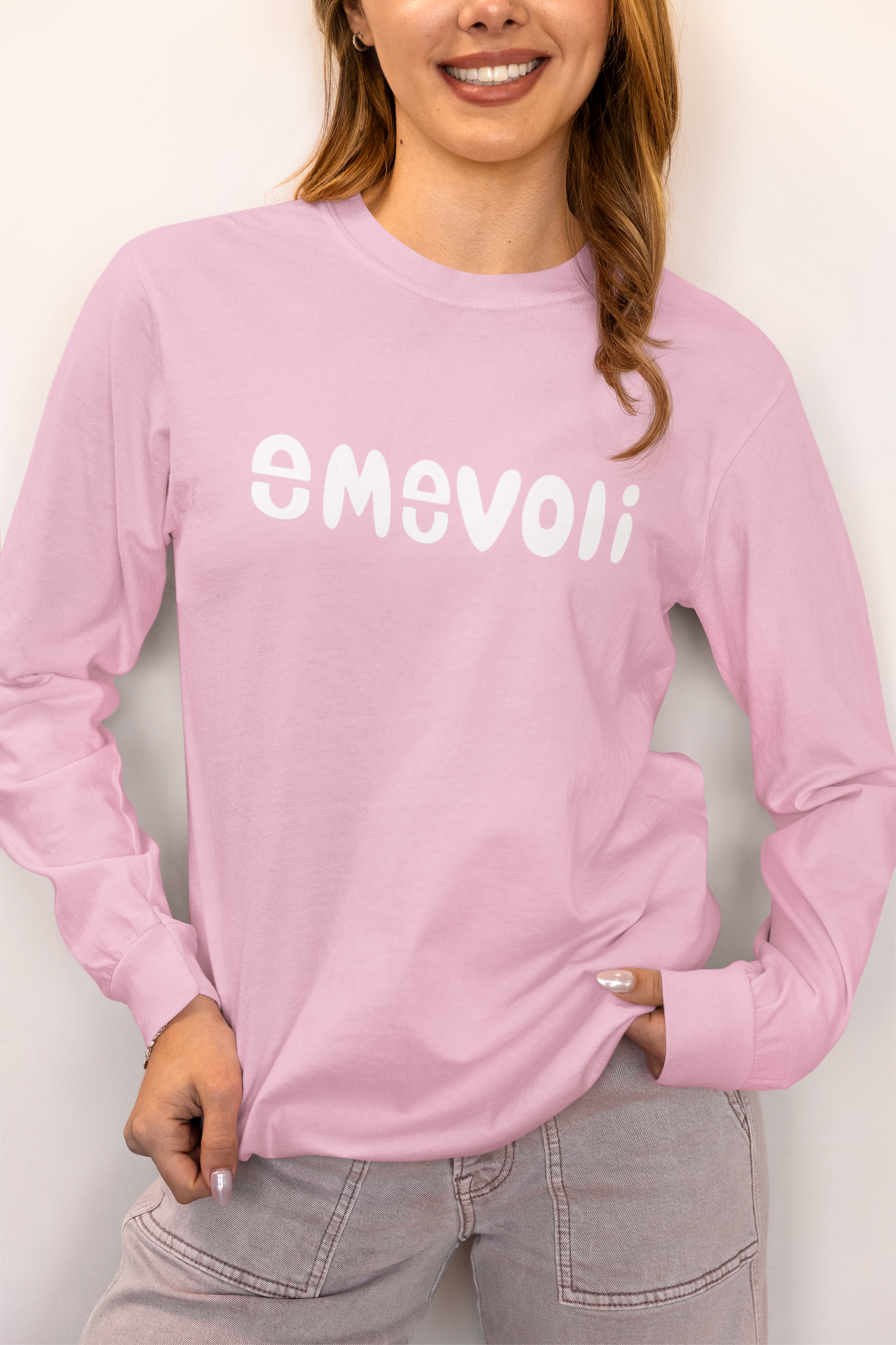 emevoli | Unisex | Garment-dyed Long Sleeve T-Shirt