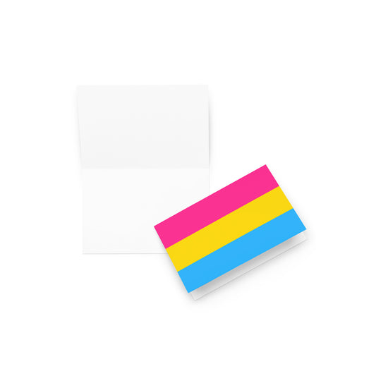 Pansexual | Blank Inside | Greeting card