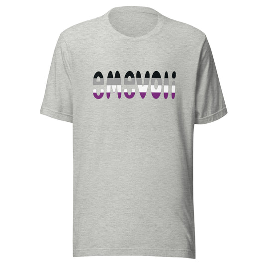 emevoli | Asexual Flag Colors | Unisex T-Shirt