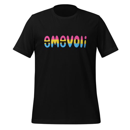 emevoli | Pansexual Flag Colors | Unisex t-shirt