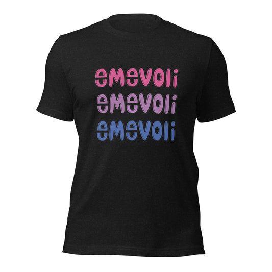 emevoli | BISEXUAL Colors | Unisex T-Shirt