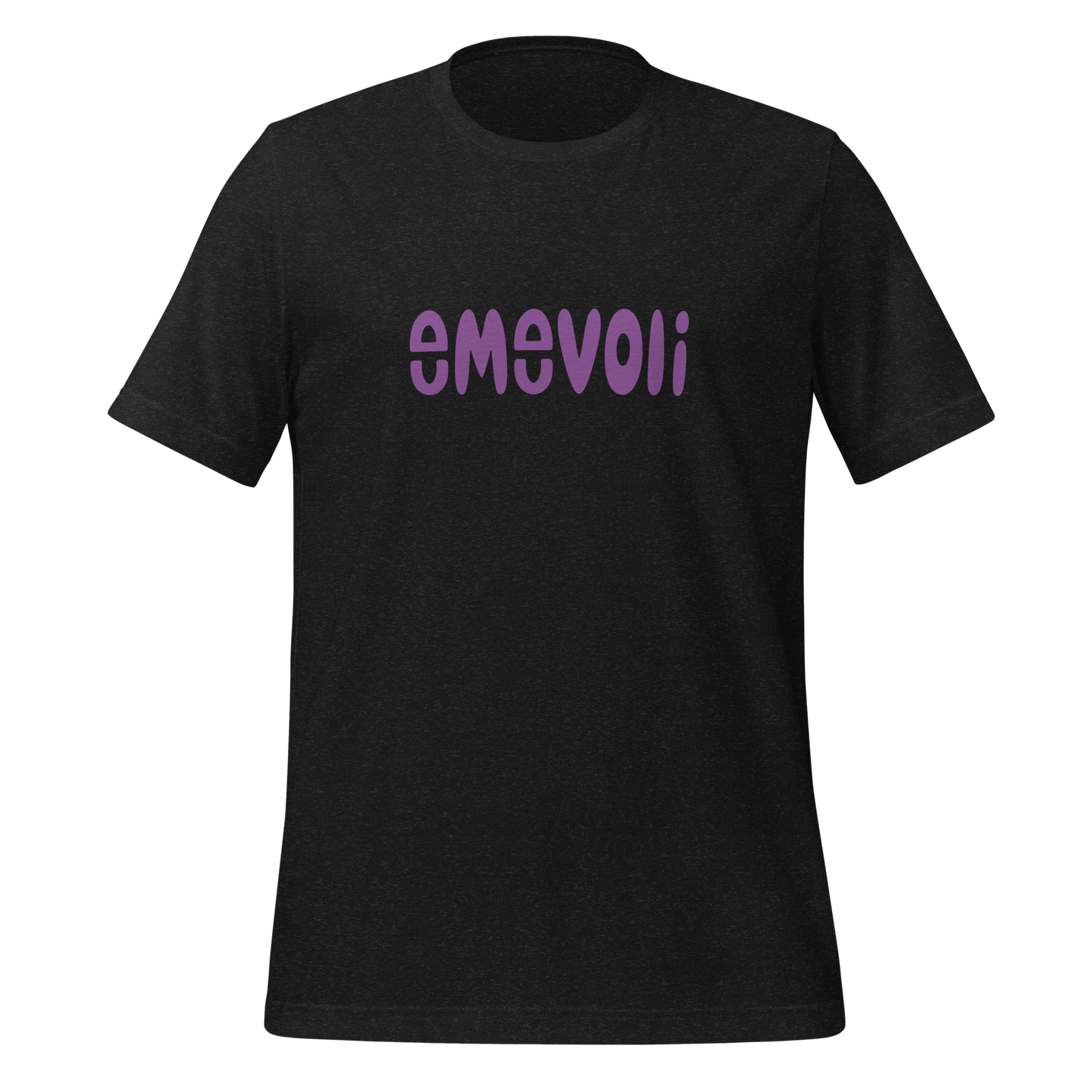 emevoli | Purple Text | Adult Unisex T-Shirt