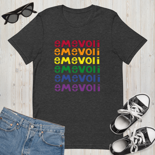 emevoli | Rainbow Colors | Unisex T-shirt