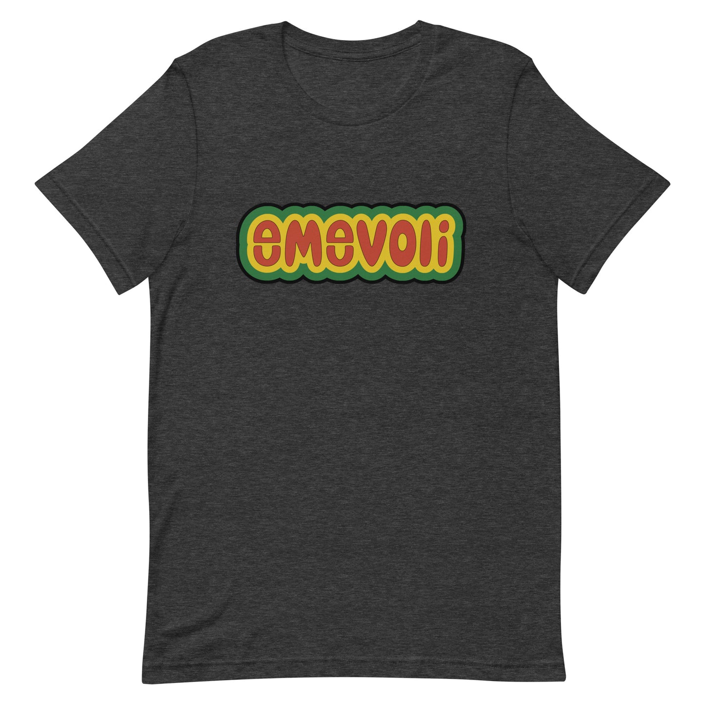 emevoli | Juneteenth Colors | Bubble Letters | Unisex t-shirt