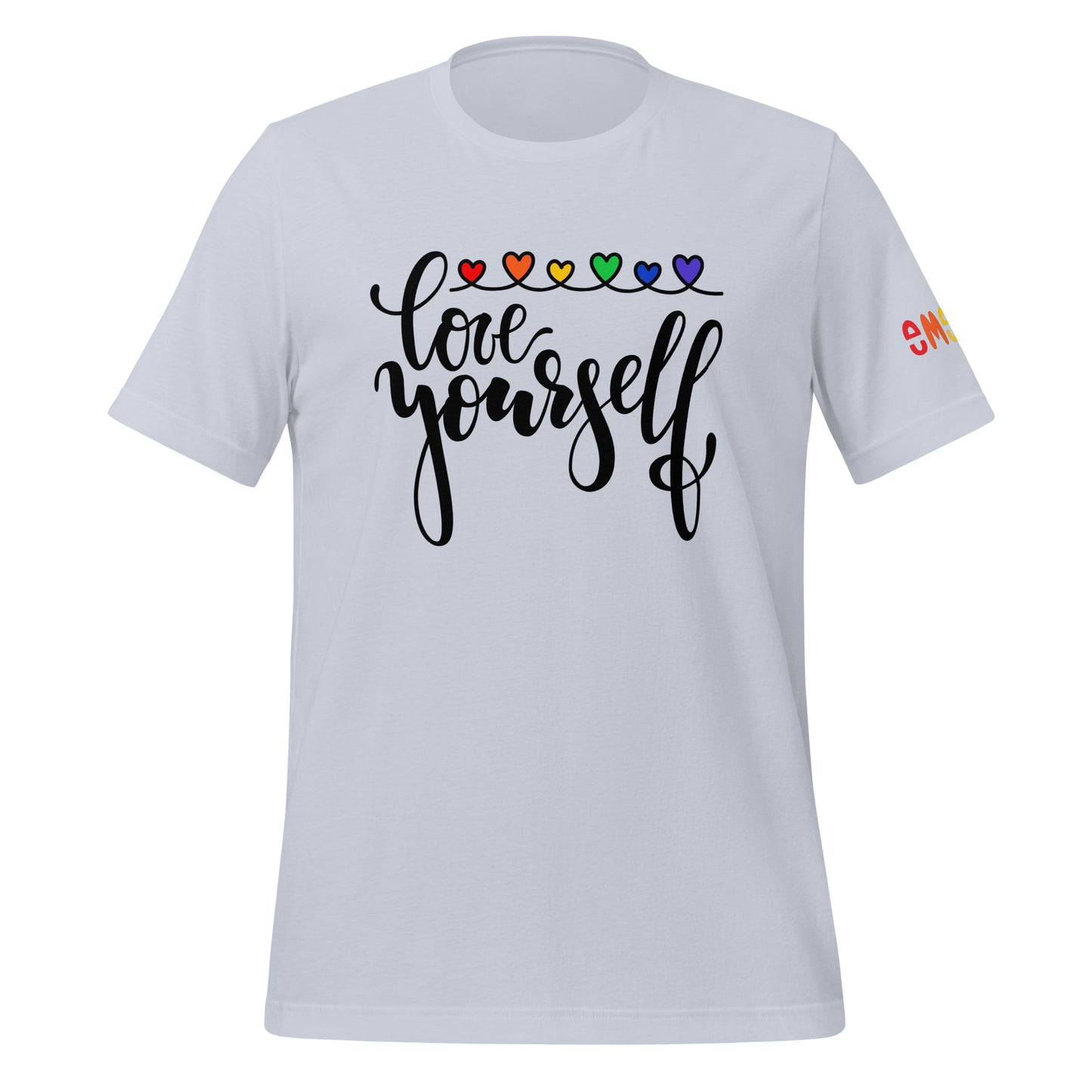 "Love Yourself" | Rainbow Hearts | Unisex T-Shirt