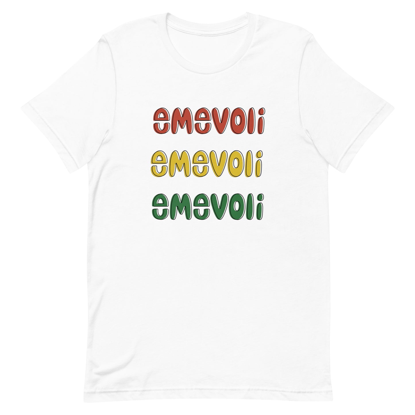 emevoli | Juneteenth Colors | Unisex t-shirt