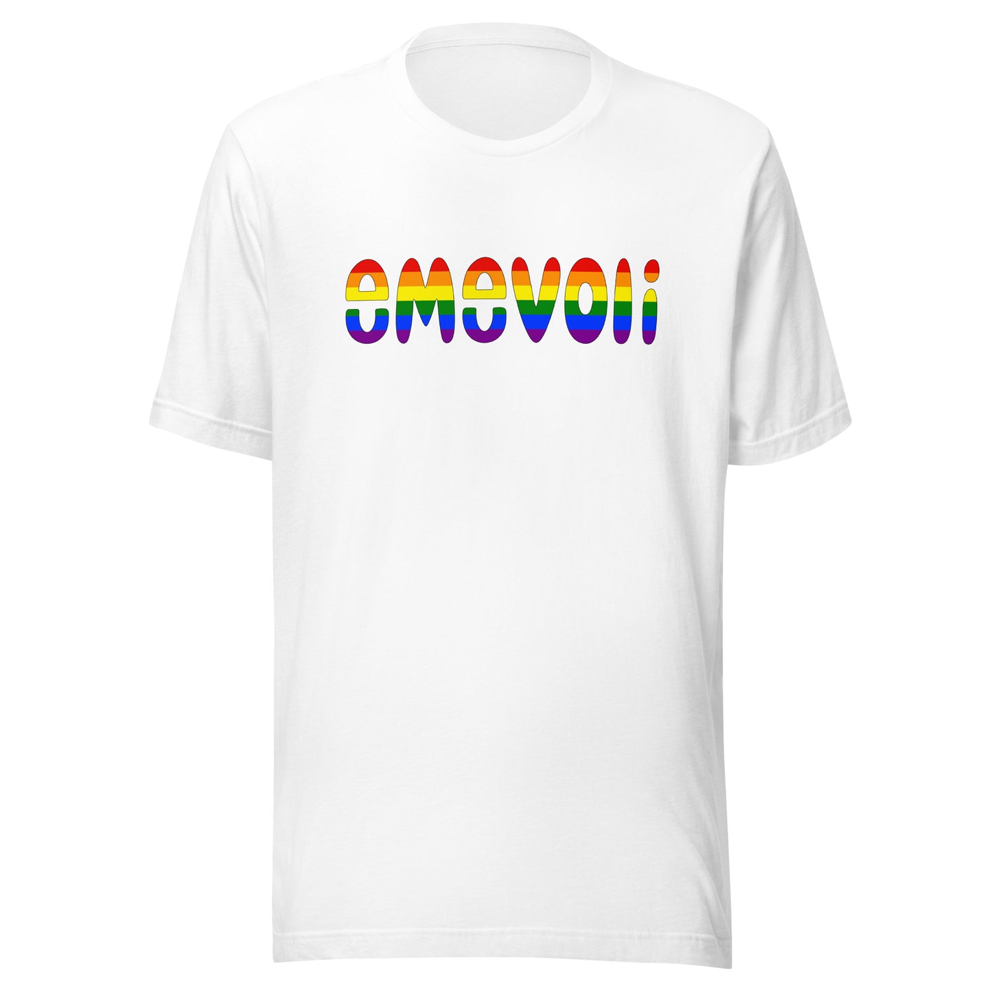 emevoli | Pride Flag Colors | Unisex t-shirt