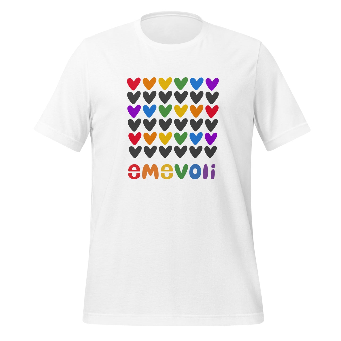 emevoli | Rainbow Rows | Unisex T-Shirt