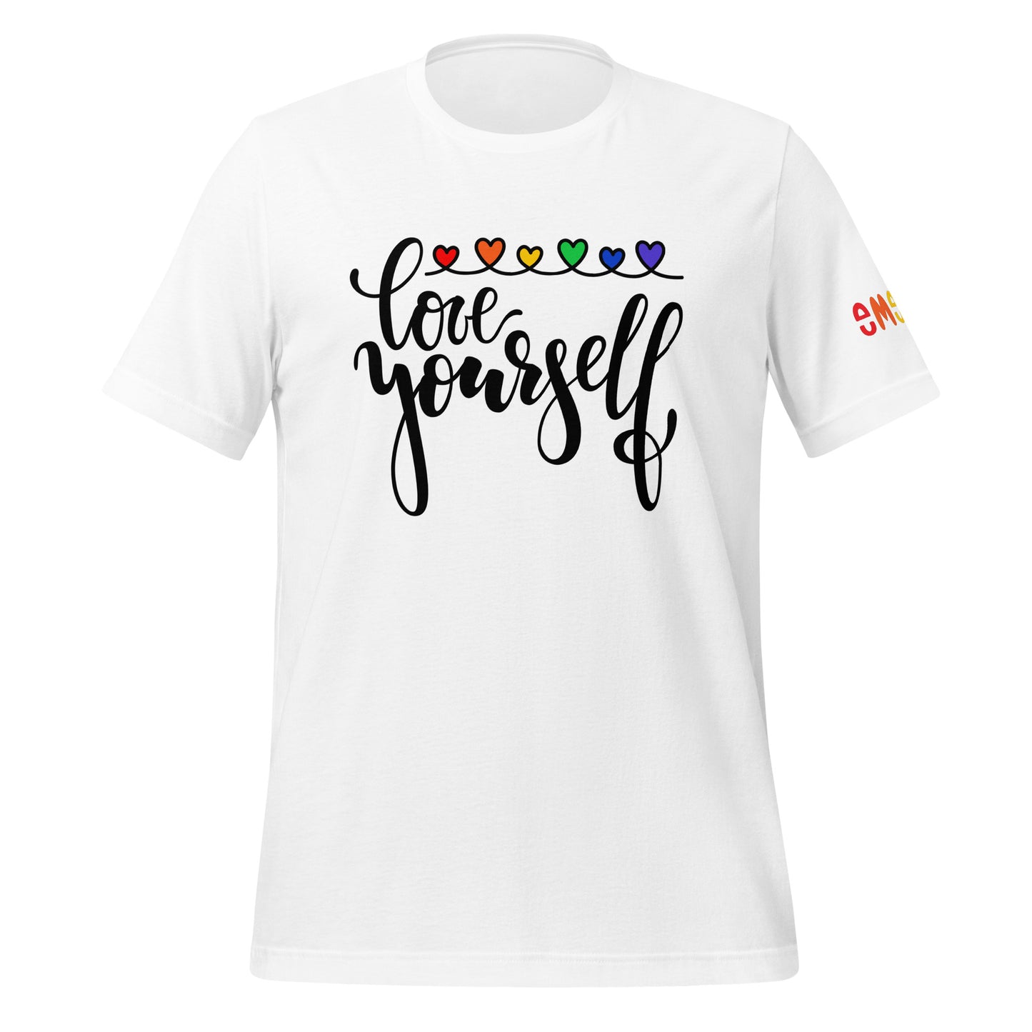 "Love Yourself" | Rainbow Hearts | Unisex T-Shirt