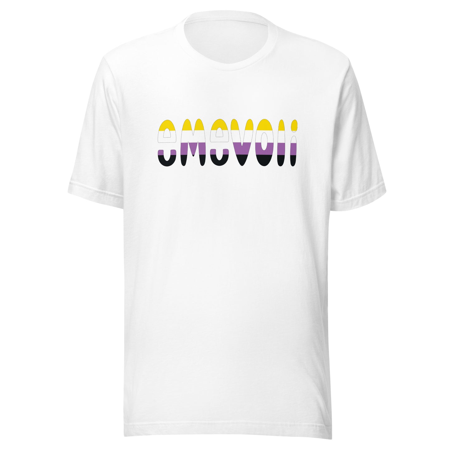 emevoli | NonBinary Flag Colors | Unisex T-Shirt