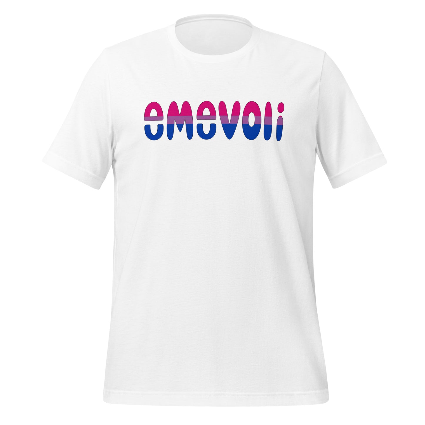 emevoli | Bisexual Flag Colors | Unisex t-shirt