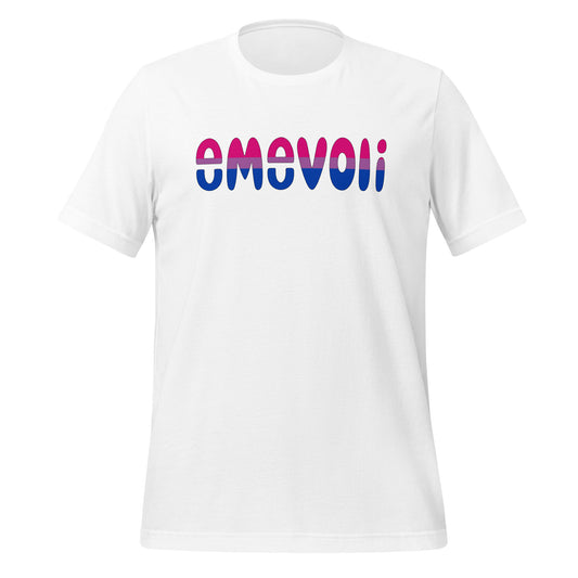 emevoli | Bisexual Flag Colors | Unisex t-shirt