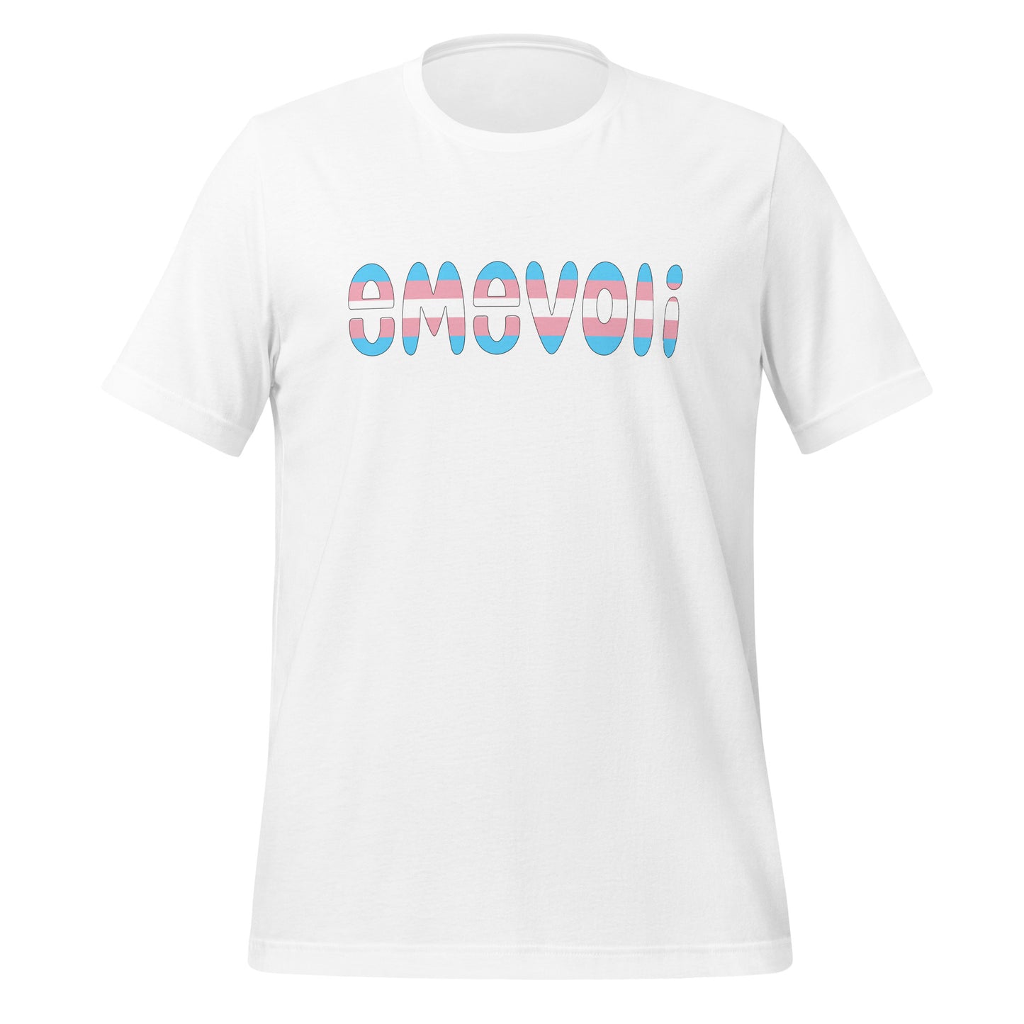 emevoli | Trans Flag Colors | Unisex t-shirt