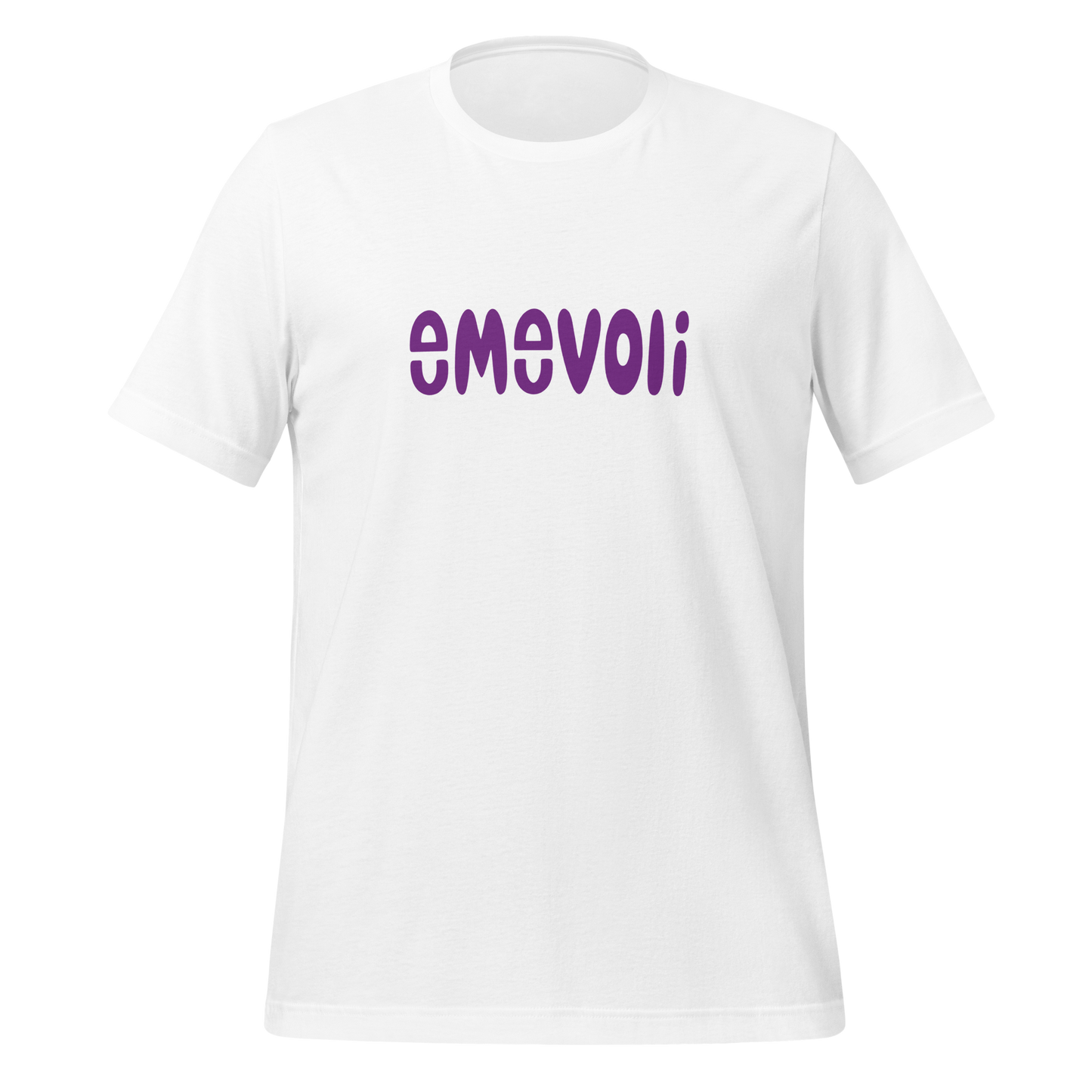 emevoli | Purple Text | Adult Unisex T-Shirt
