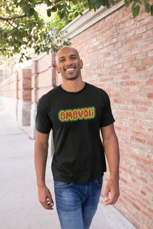 emevoli | Juneteenth Colors | Bubble Letters | Unisex t-shirt