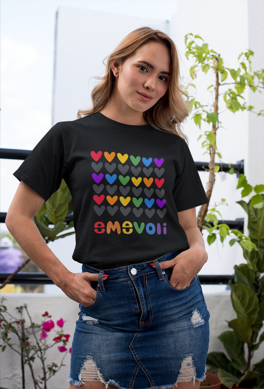 emevoli | Rainbow Rows | Unisex T-Shirt