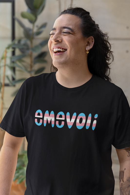 emevoli | Trans Flag Colors | Unisex t-shirt