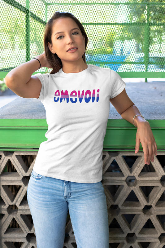emevoli | Bisexual Flag Colors | Unisex t-shirt