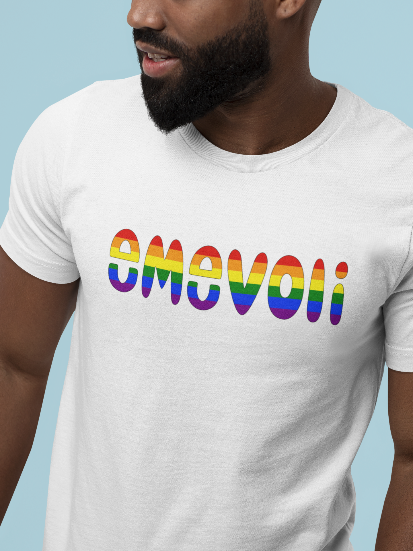 emevoli | Pride Flag Colors | Unisex t-shirt