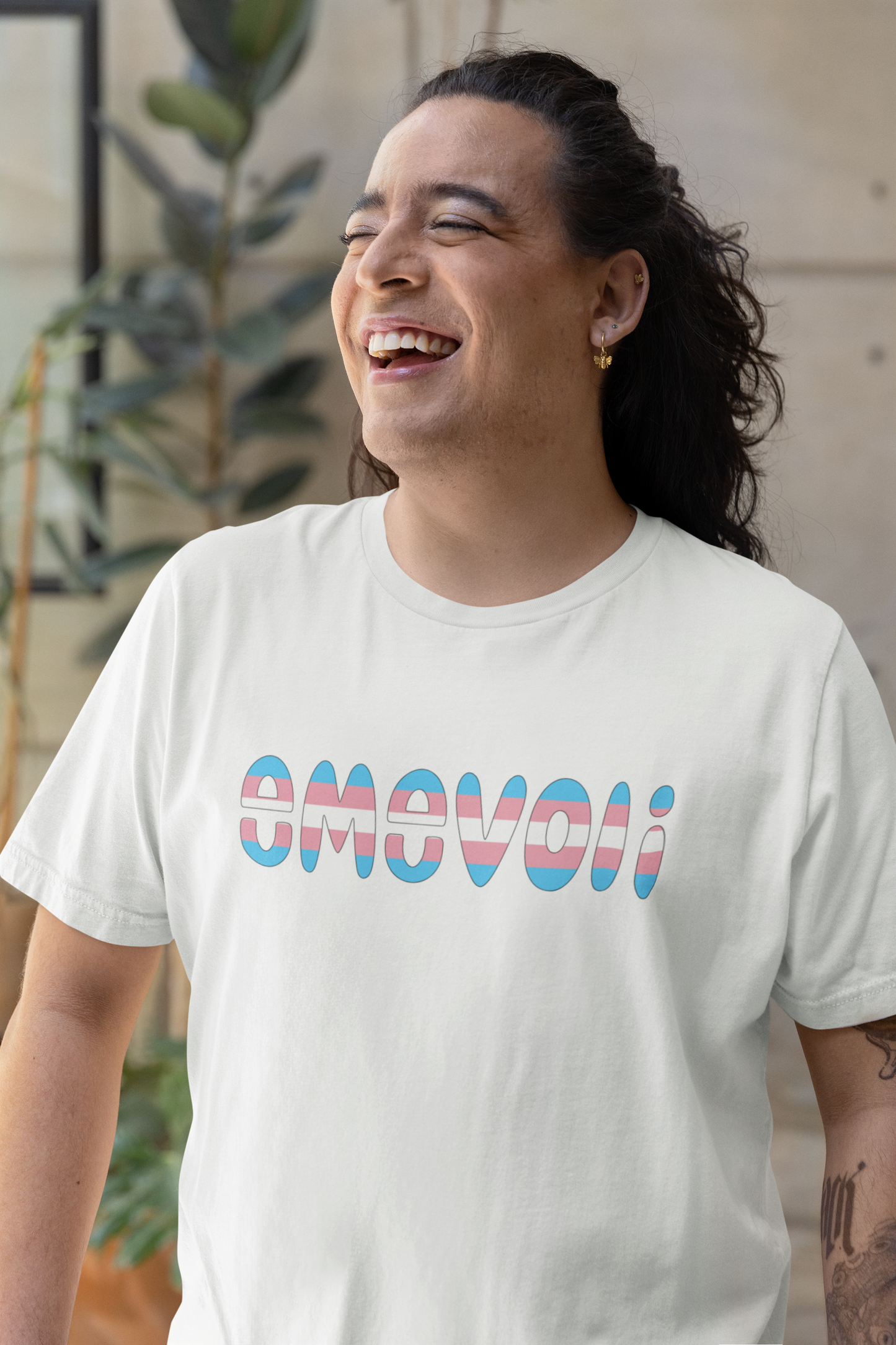 emevoli | Trans Flag Colors | Unisex t-shirt