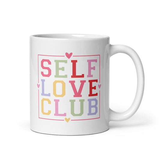 emevoli | White Mug | Self Love Club