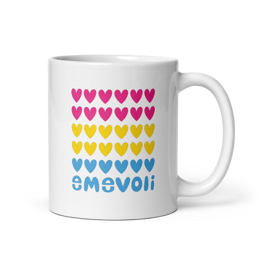 emevoli | Mug | Pansexual Flag Colors