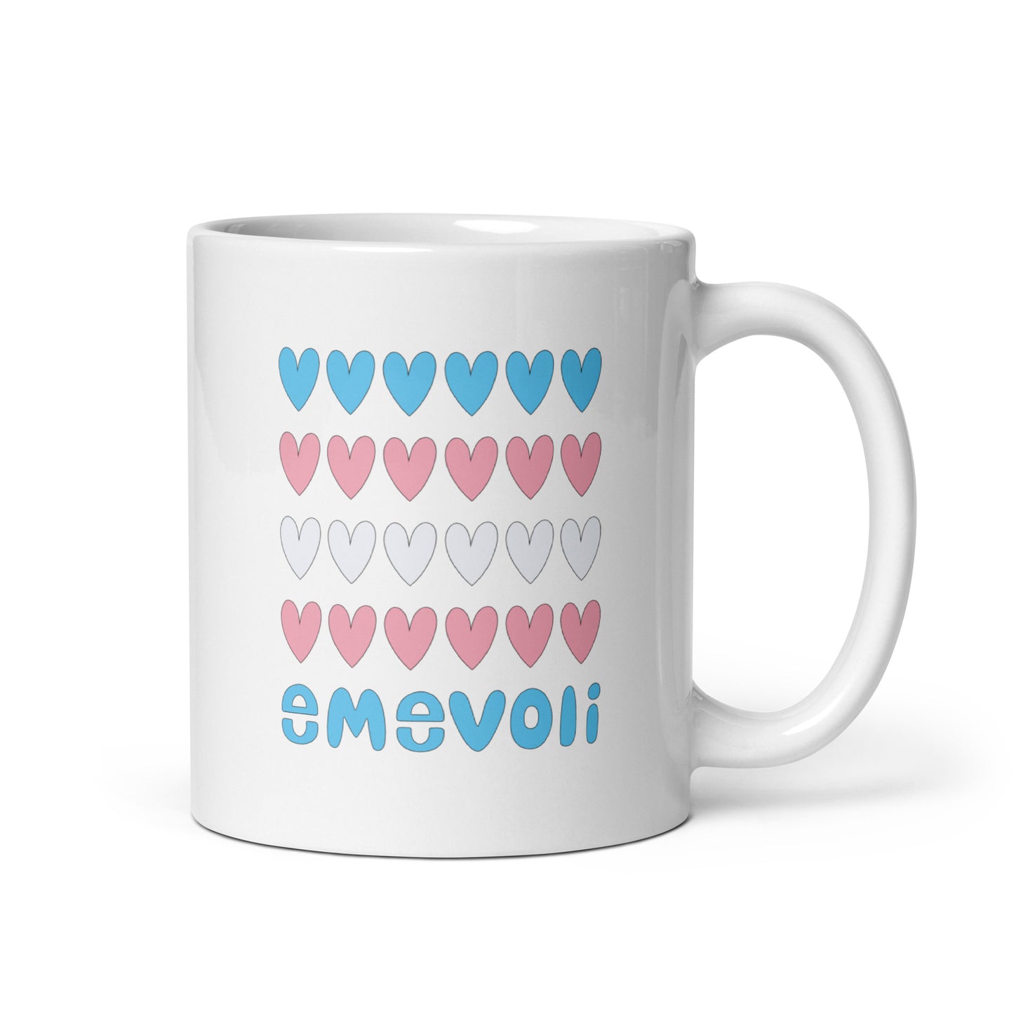 emevoli | Mug | Trans Flag Colors