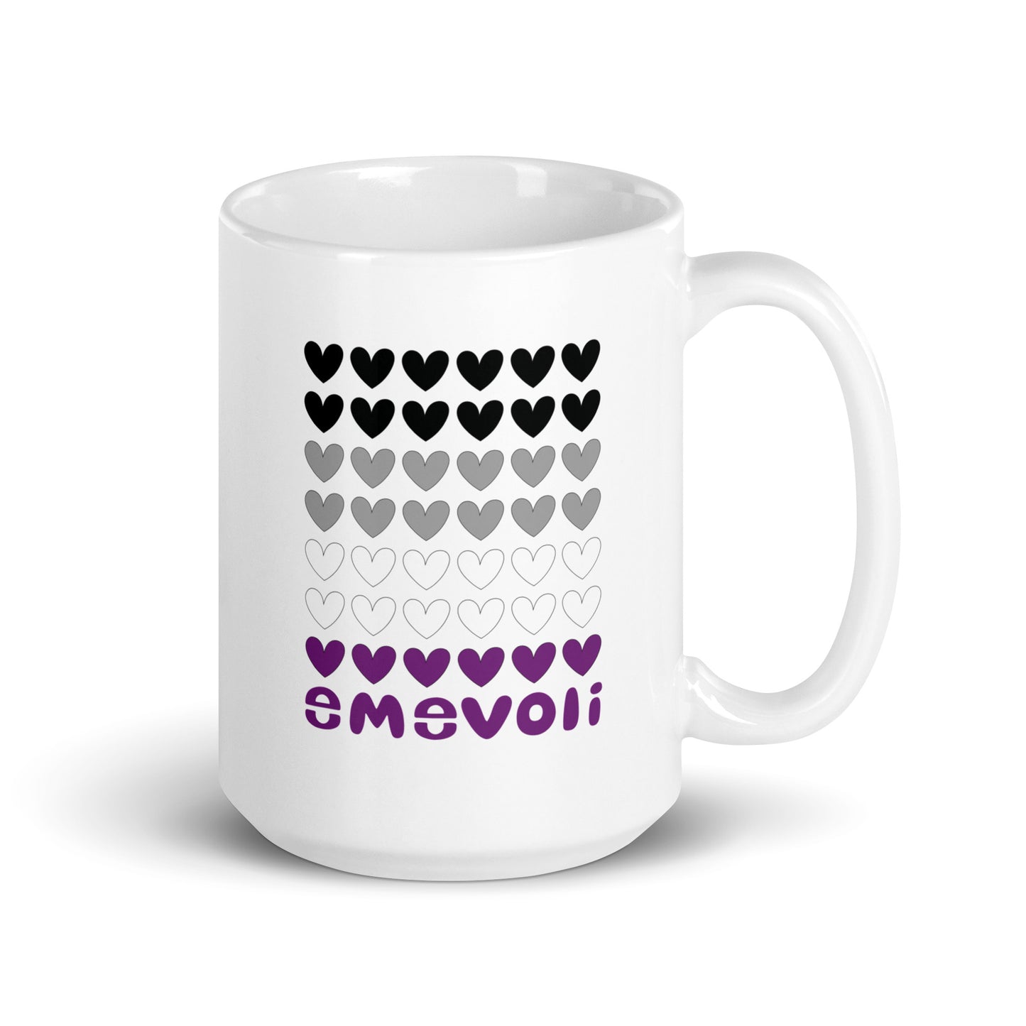 emevoli | Mug | Asexual Flag Colors