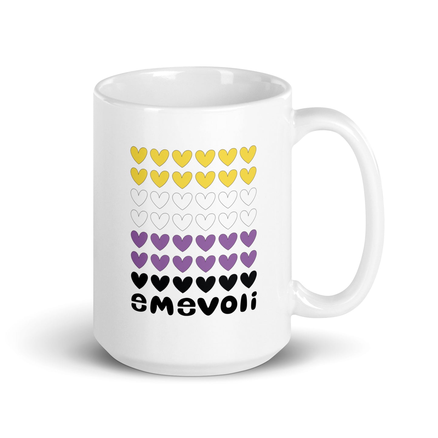 emevoli | Mug | NonBinary Flag Colors