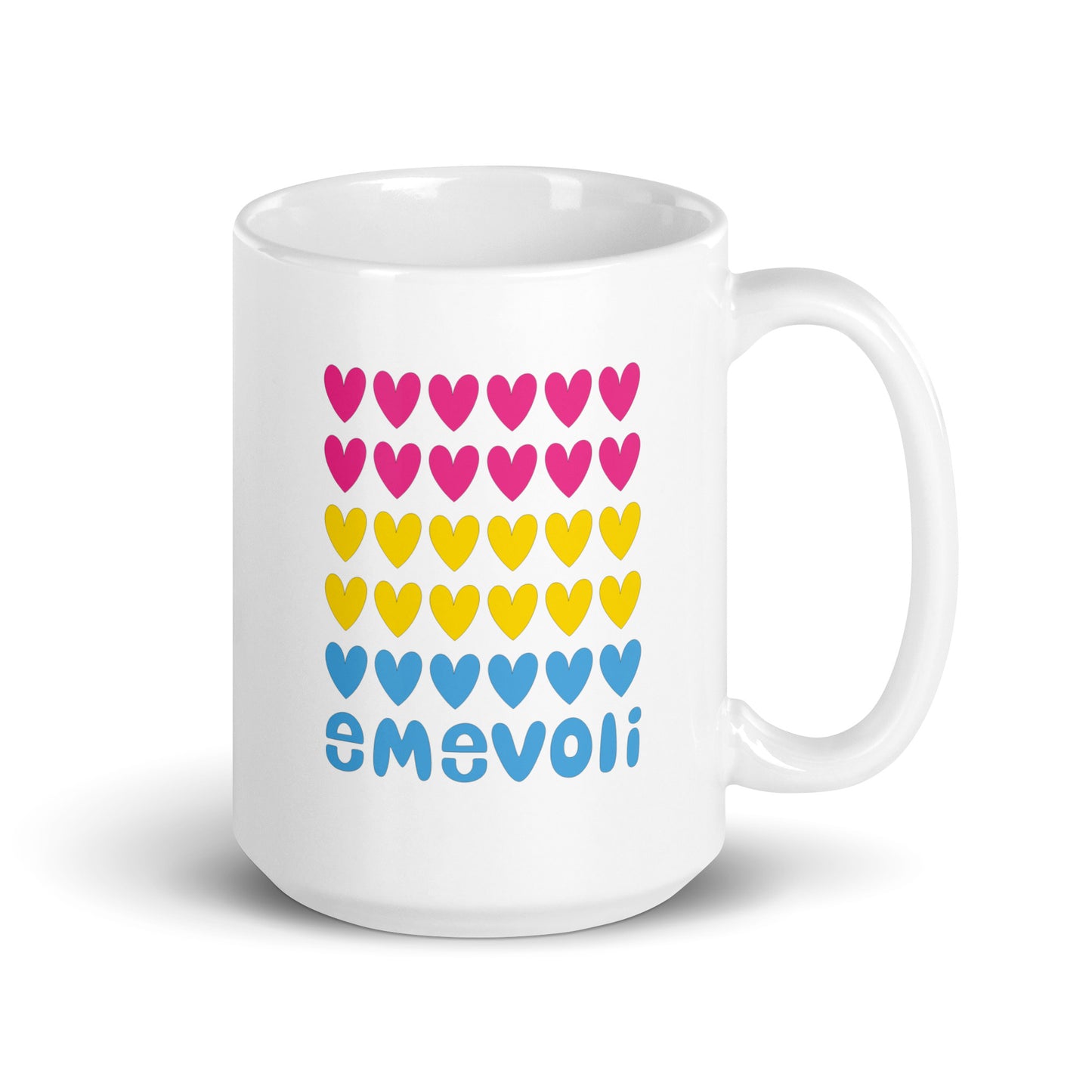 emevoli | Mug | Pansexual Flag Colors