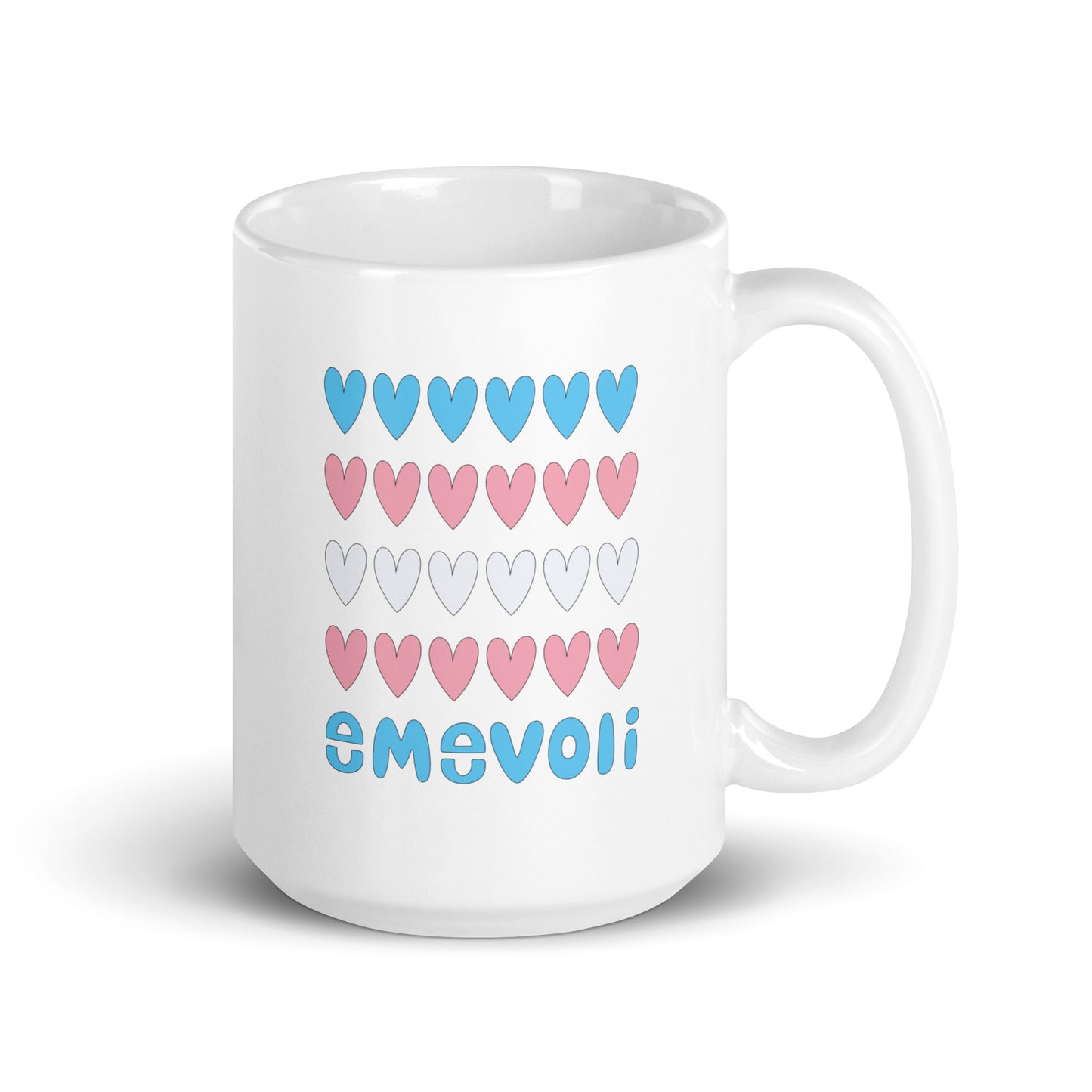 emevoli | Mug | Trans Flag Colors