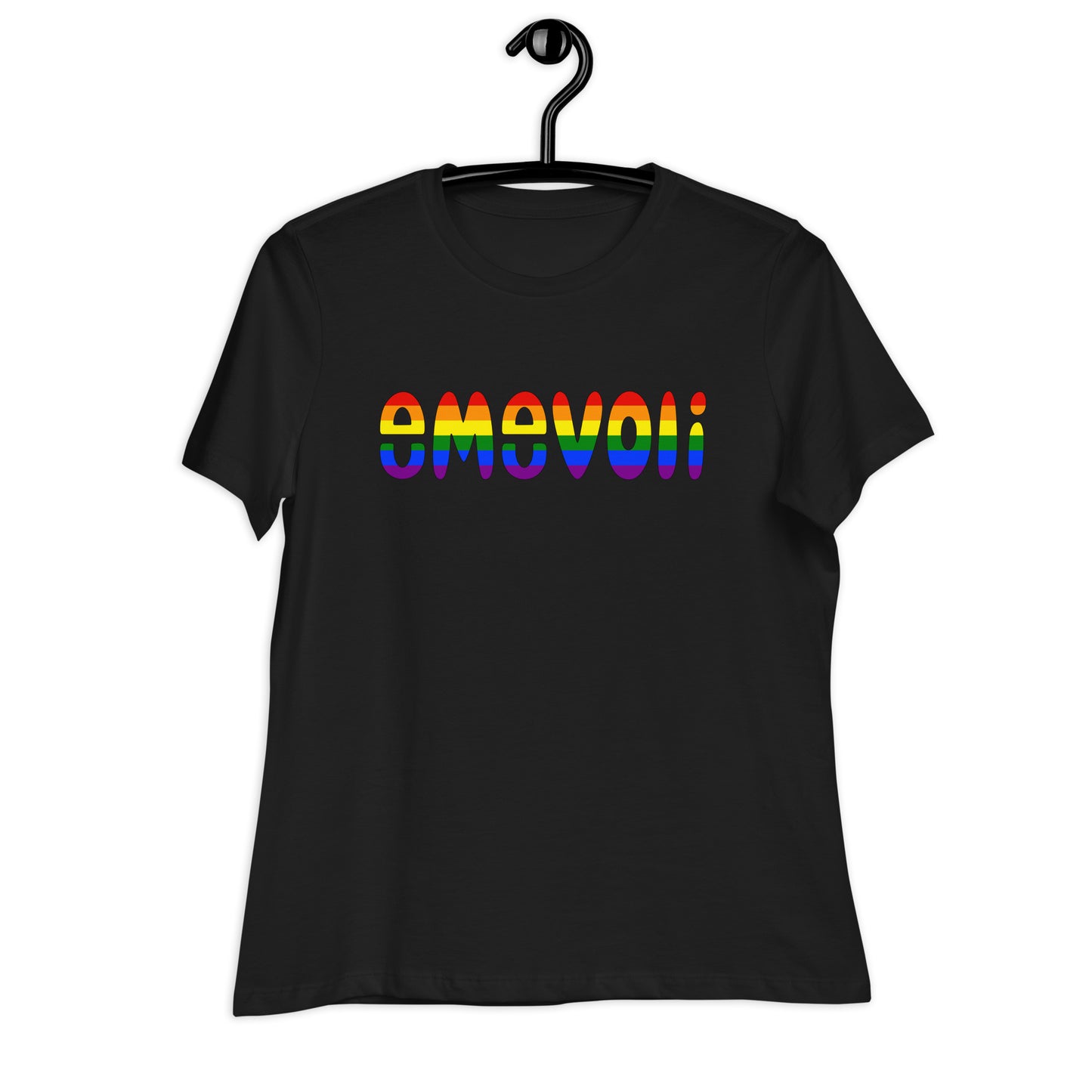 emevoli | Pride Flag Colors | Women's Relaxed T-Shirt