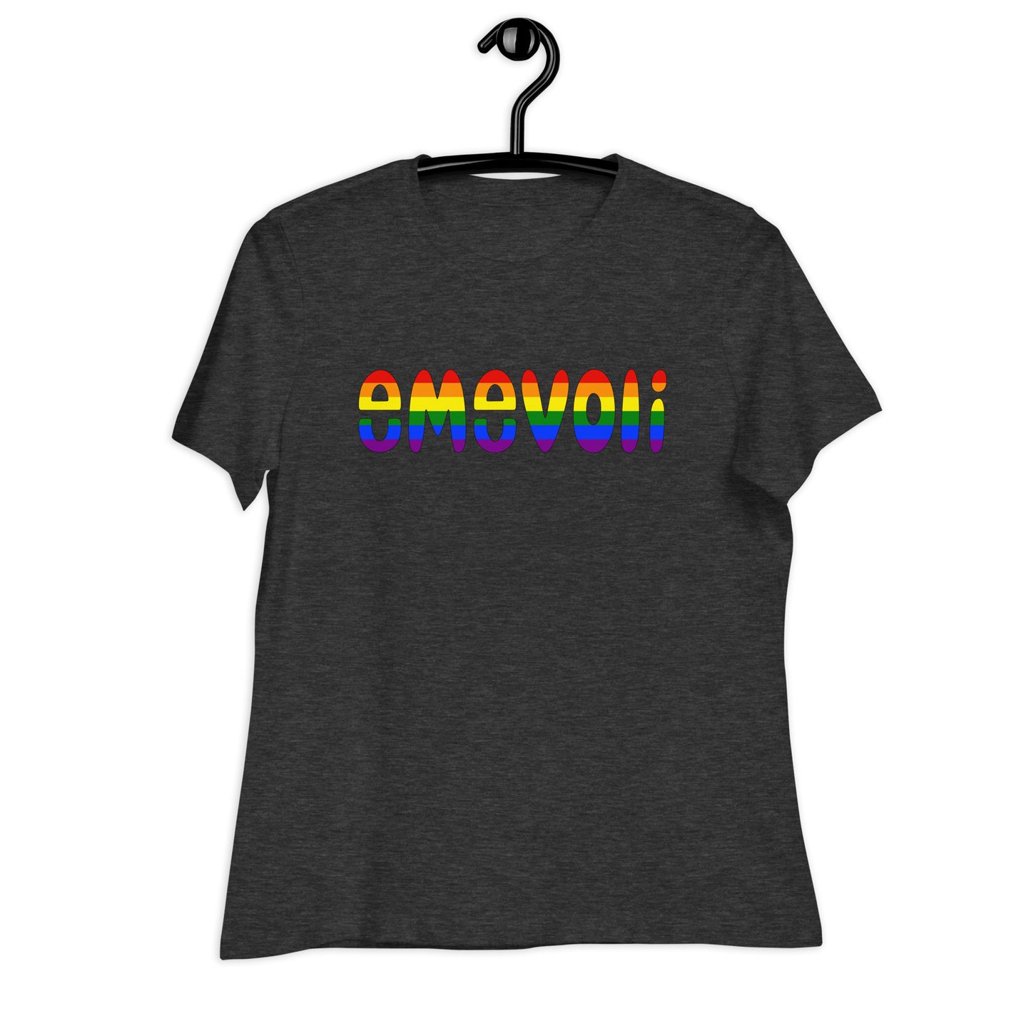 emevoli | Pride Flag Colors | Women's Relaxed T-Shirt