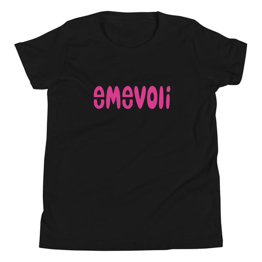 emevoli | Pink Text | T-Shirt | Youth