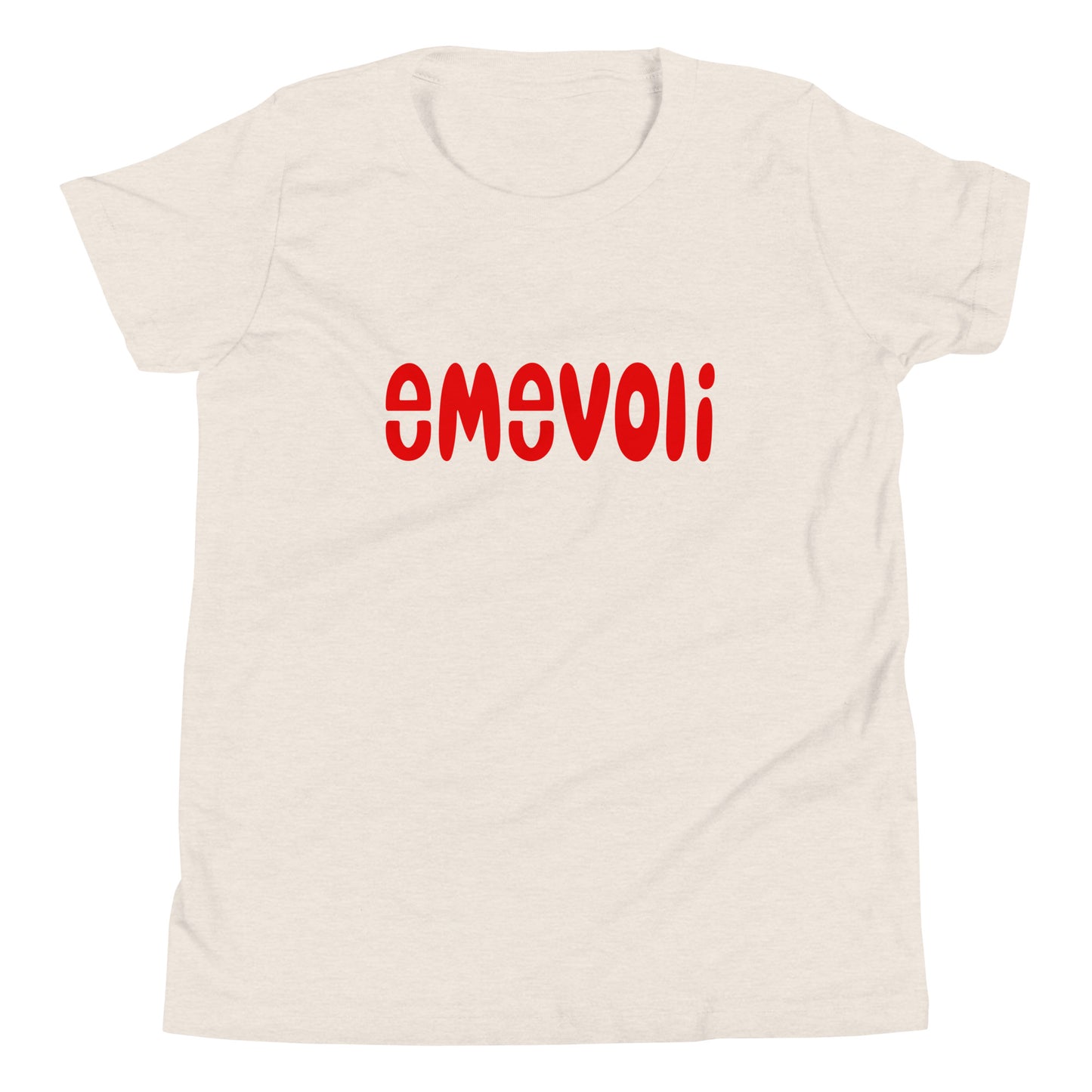 emevoli | Red Text | T-Shirt | Youth