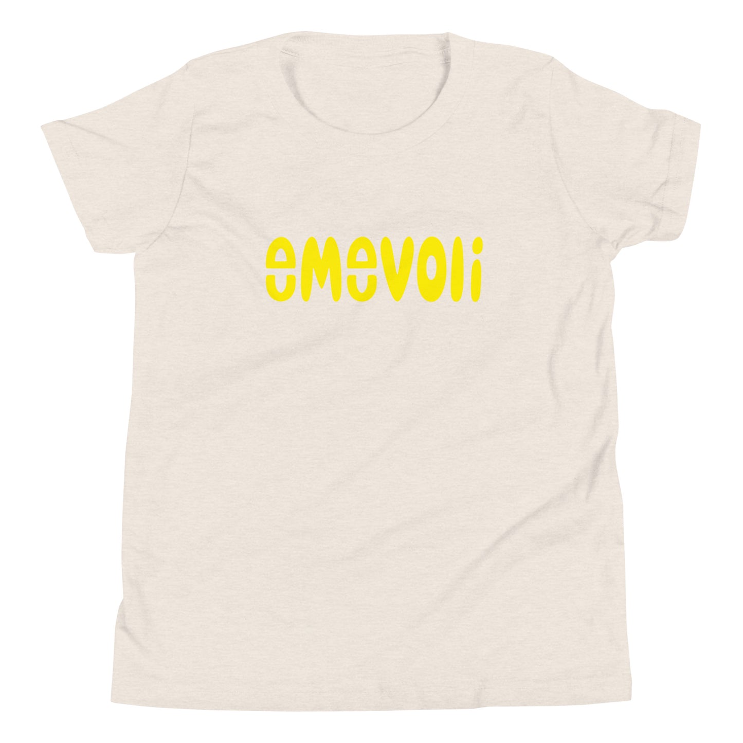 emevoli | Yellow Text | T-Shirt | Youth