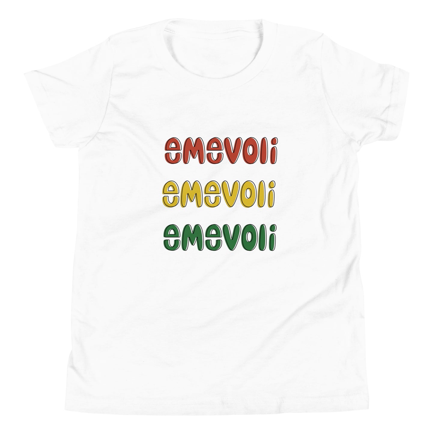 emevoli | Juneteenth Colors | T-Shirt | Youth